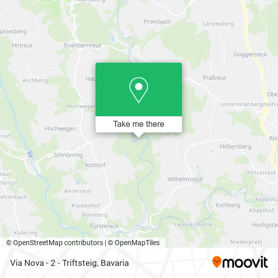 Карта Via Nova - 2 - Triftsteig