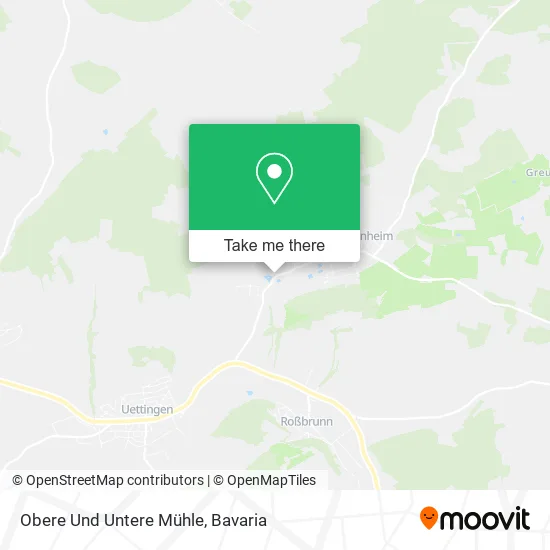 Карта Obere Und Untere Mühle