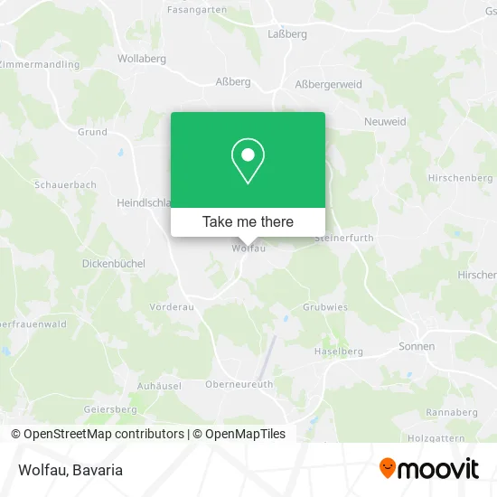 Карта Wolfau