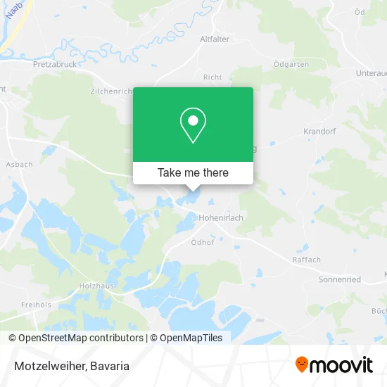 Карта Motzelweiher