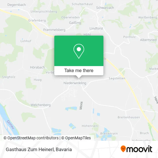 Карта Gasthaus Zum Heinerl