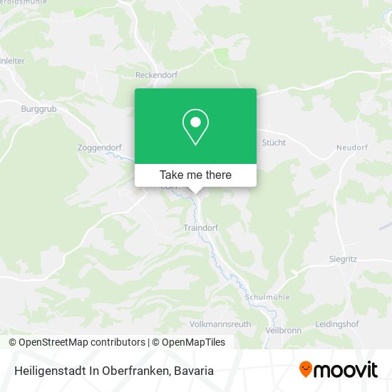 Heiligenstadt In Oberfranken map