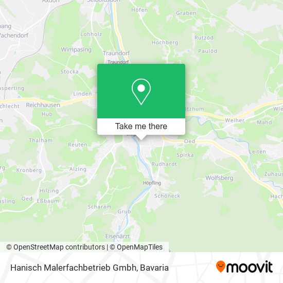Hanisch Malerfachbetrieb Gmbh map