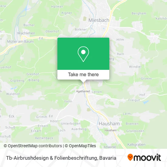 Карта Tb-Airbrushdesign & Folienbeschriftung