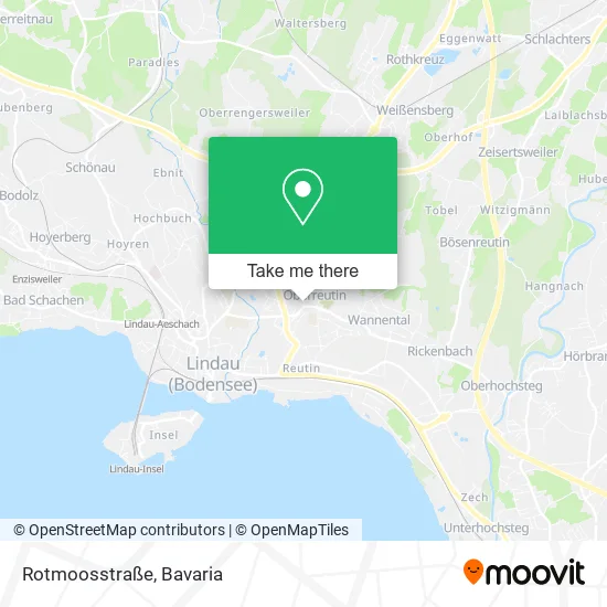 Карта Rotmoosstraße