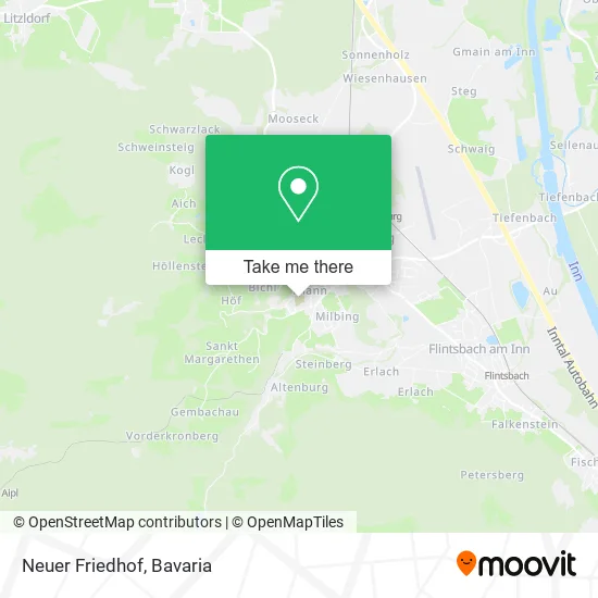 Карта Neuer Friedhof