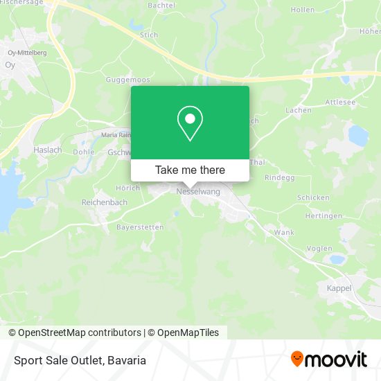 Sport Sale Outlet map
