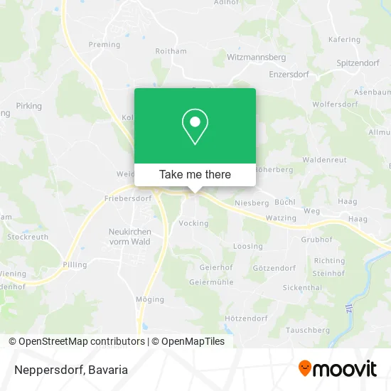 Карта Neppersdorf