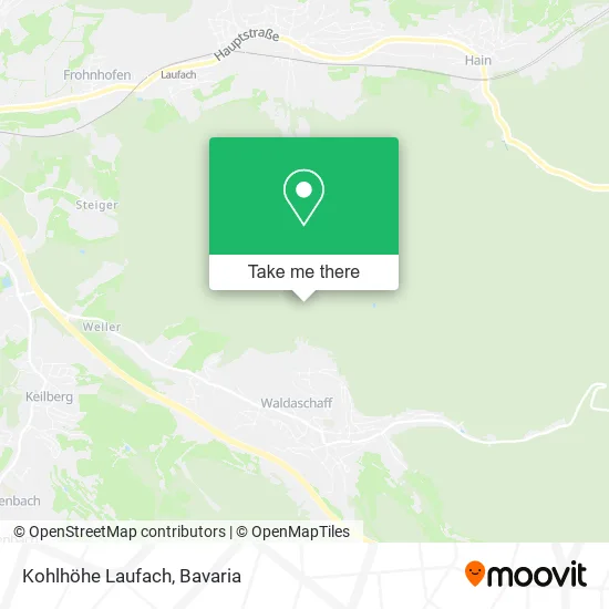Карта Kohlhöhe Laufach