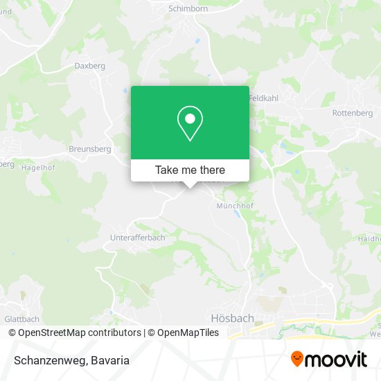 Schanzenweg map