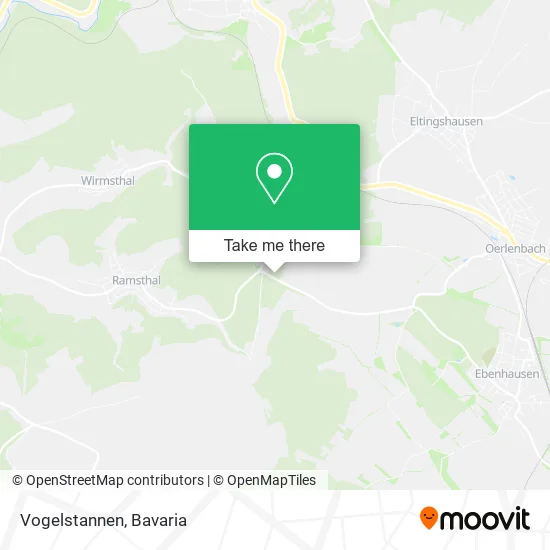 Карта Vogelstannen