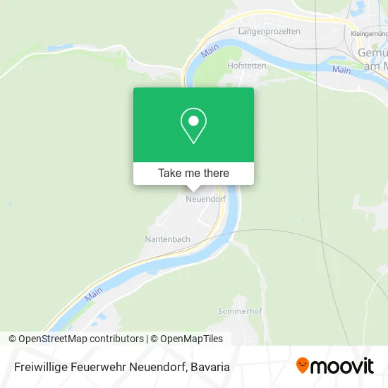 Карта Freiwillige Feuerwehr Neuendorf