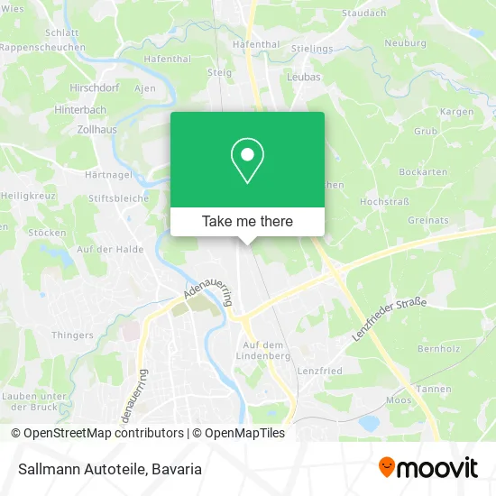 Карта Sallmann Autoteile