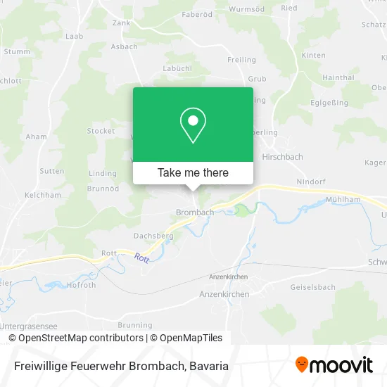 Карта Freiwillige Feuerwehr Brombach