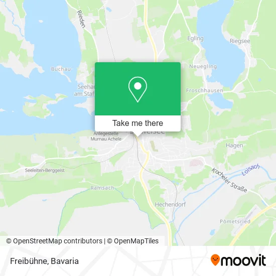 Карта Freibühne