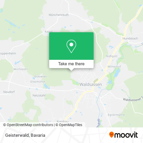 Карта Geisterwald
