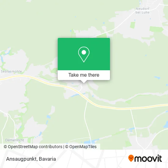 Карта Ansaugpunkt