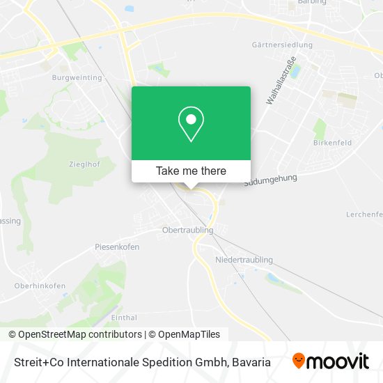 Streit+Co Internationale Spedition Gmbh map