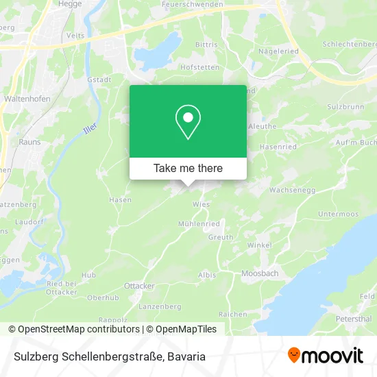 Карта Sulzberg Schellenbergstraße