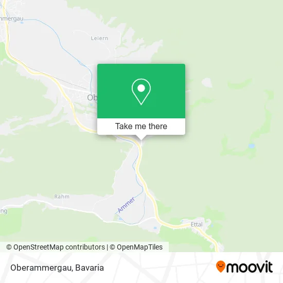 Карта Oberammergau