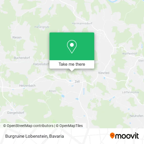 Карта Burgruine Lobenstein