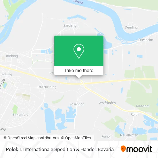 Карта Polok I. Internationale Spedition & Handel