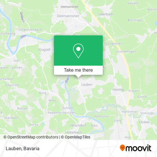 Карта Lauben