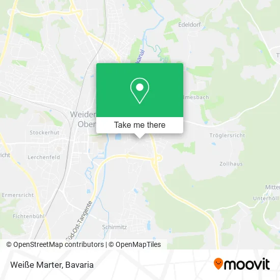 Карта Weiße Marter