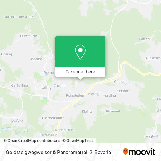 Карта Goldsteigwegweiser & Panoramatrail 2
