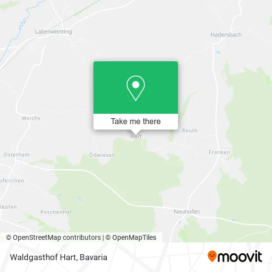Карта Waldgasthof Hart