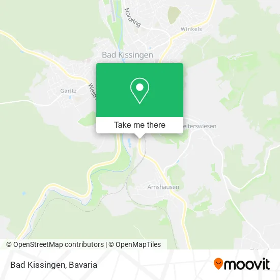 Карта Bad Kissingen