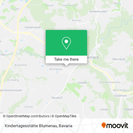 Kindertagesstätte Blumenau map