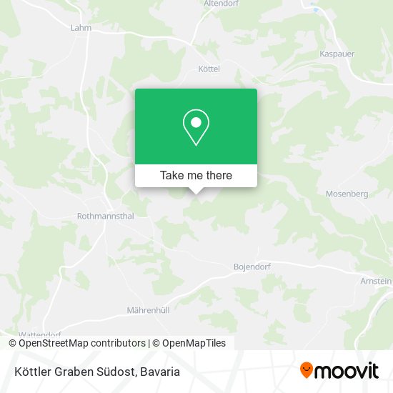 Köttler Graben Südost map