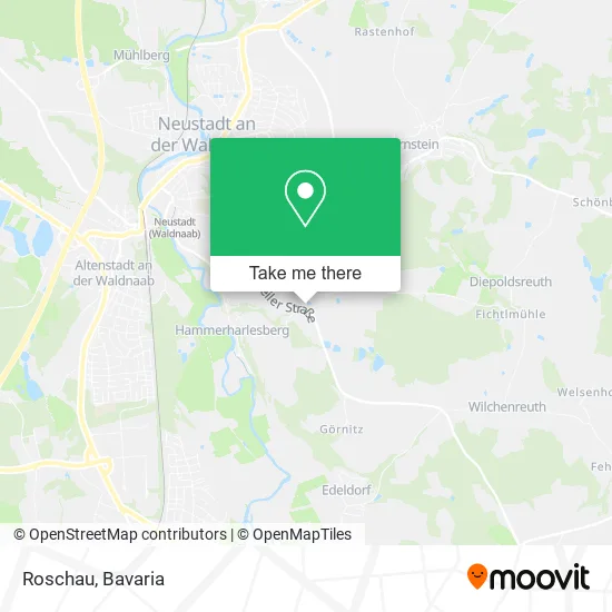 Карта Roschau