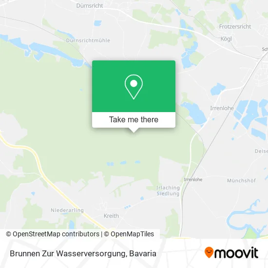 Карта Brunnen Zur Wasserversorgung