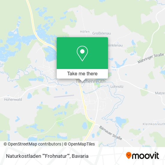 Naturkostladen ""Frohnatur"" map