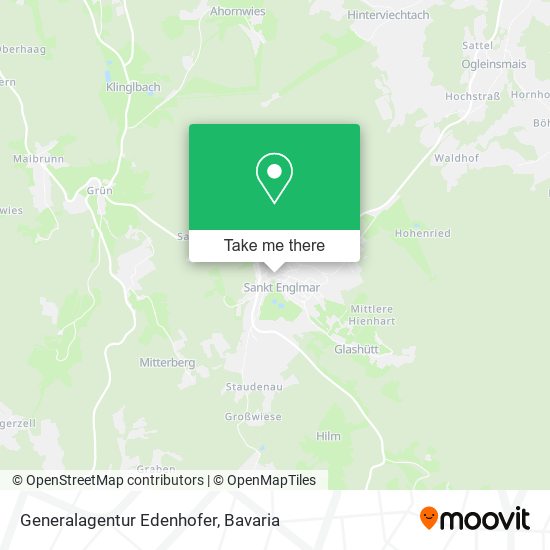 Generalagentur Edenhofer map