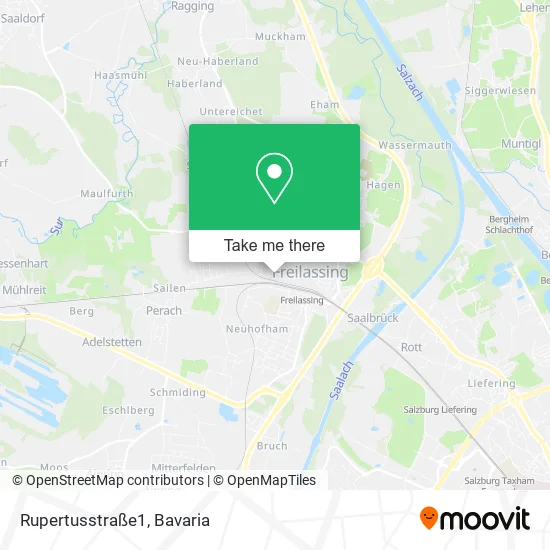 Карта Rupertusstraße1