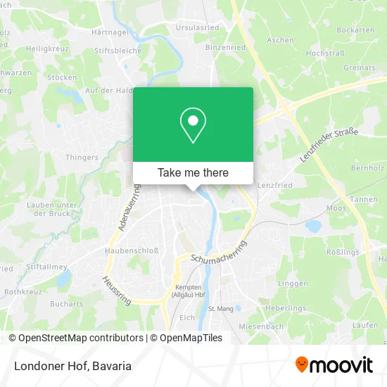 Карта Londoner Hof