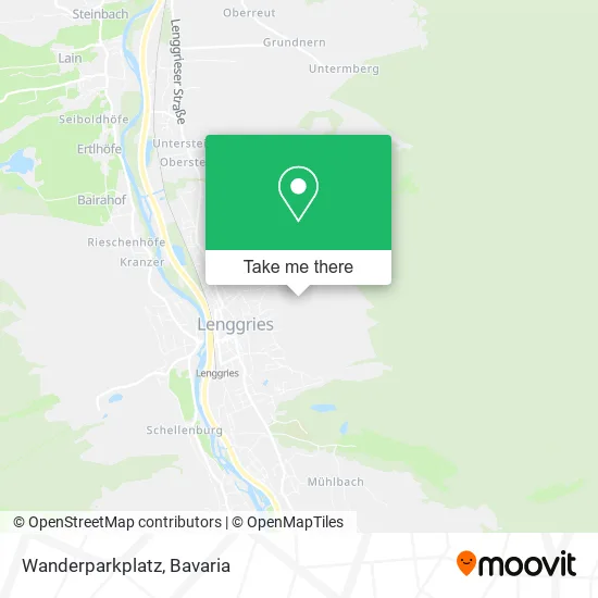 Карта Wanderparkplatz