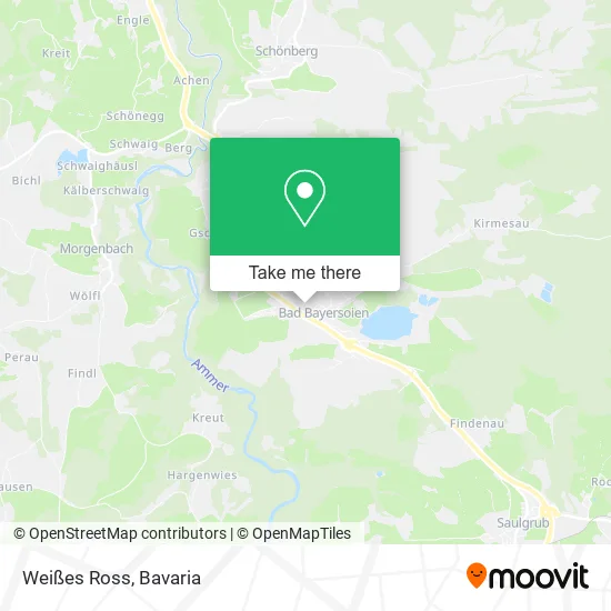 Карта Weißes Ross