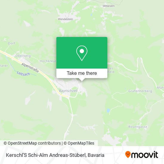 Kerschl’S Schi-Alm Andreas-Stüberl map