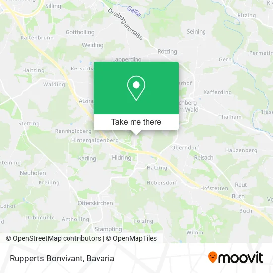 Карта Rupperts Bonvivant