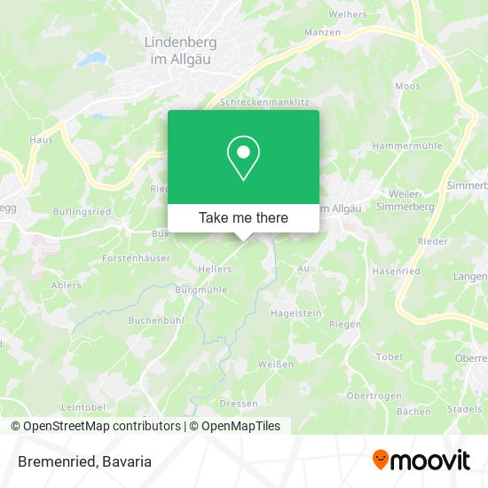 Bremenried map