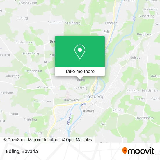 Карта Edling