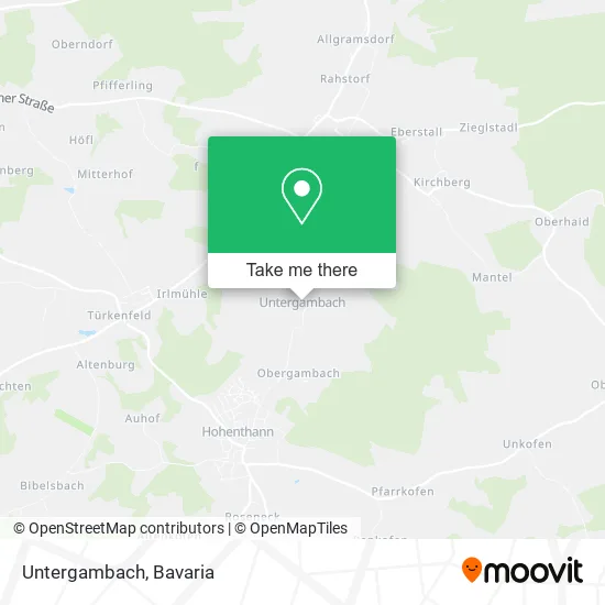 Карта Untergambach