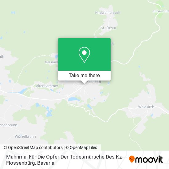 Mahnmal Für Die Opfer Der Todesmärsche Des Kz Flossenbürg map
