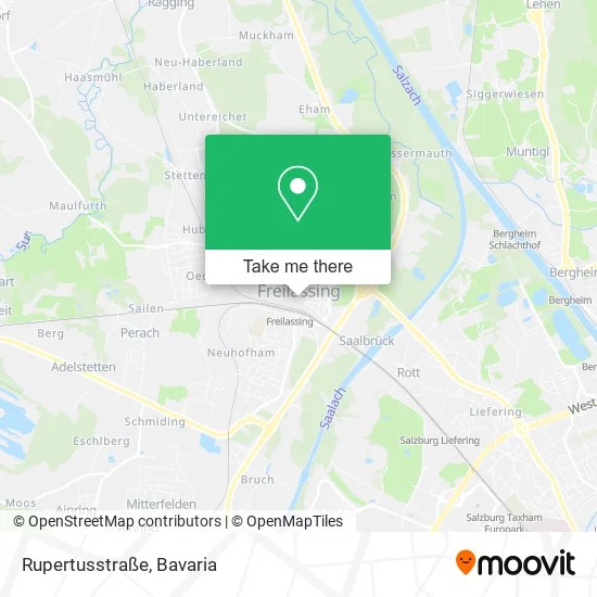 Карта Rupertusstraße