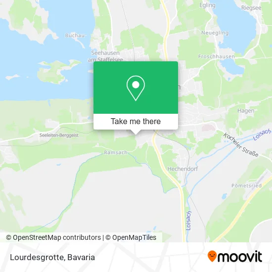 Карта Lourdesgrotte