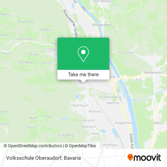 Карта Volksschule Oberaudorf